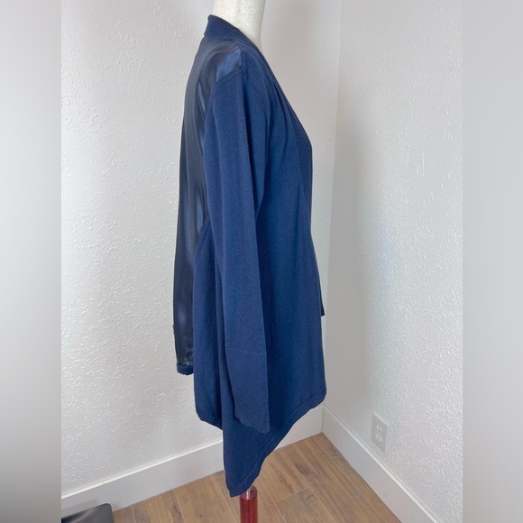 Pure Collection, Silk, Wool, and Cotton Tank and Open Cardigan 2 piece Set - Picture 2 of 8